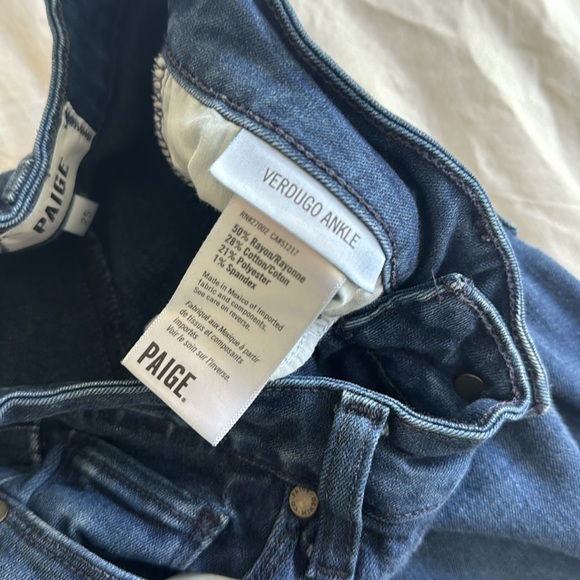 Paige Verdugo Ankle Skinny Jeans - Picture 4 of 5